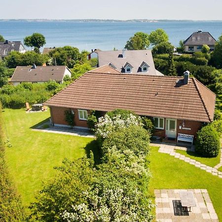 Seeblick II - Gemuetliche 60Qm - Ganzes Haus - 50M Zum Naturstrand - Mit Terrasse Und Grossem Garten Glücksburg Exterior foto
