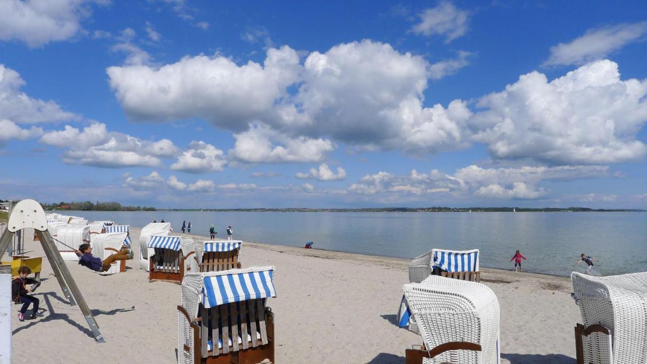 Seeblick II - Gemuetliche 60Qm - Ganzes Haus - 50M Zum Naturstrand - Mit Terrasse Und Grossem Garten Glücksburg Exterior foto